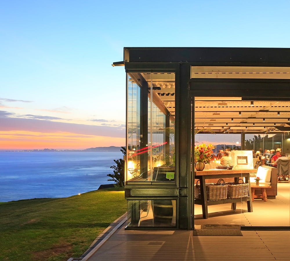 butterfly blu restaurant beachfront offers a great menu and wide selection of food at brento haven brenton on sea knysna